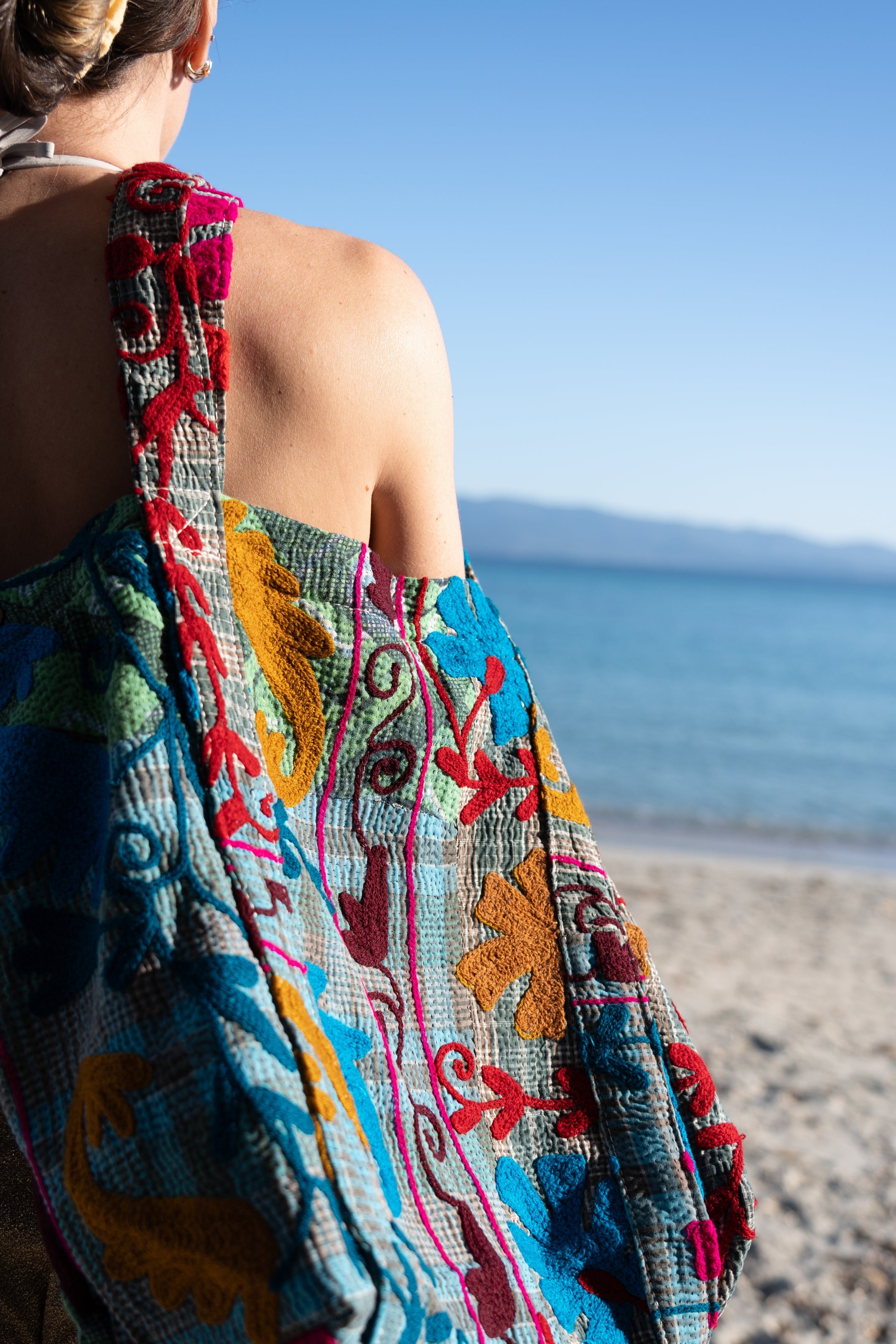 sac cabas kantha brode kantha