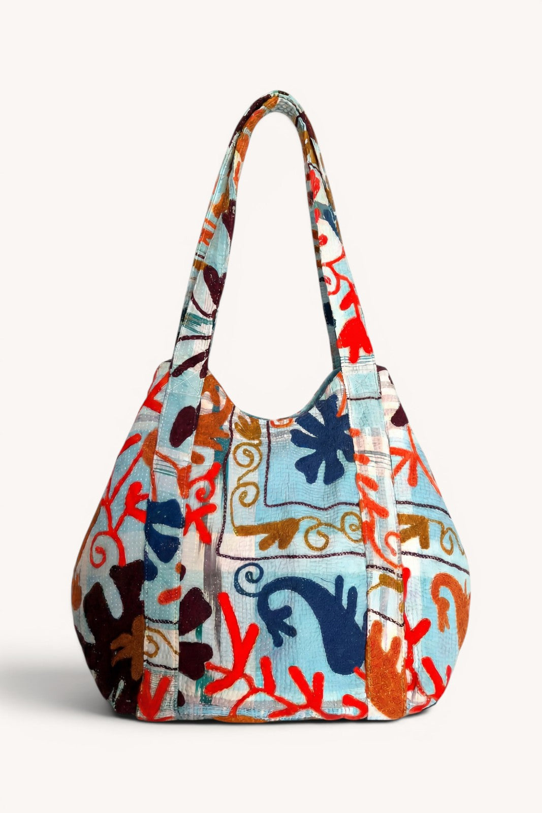 Sac cabas brodé CIEL