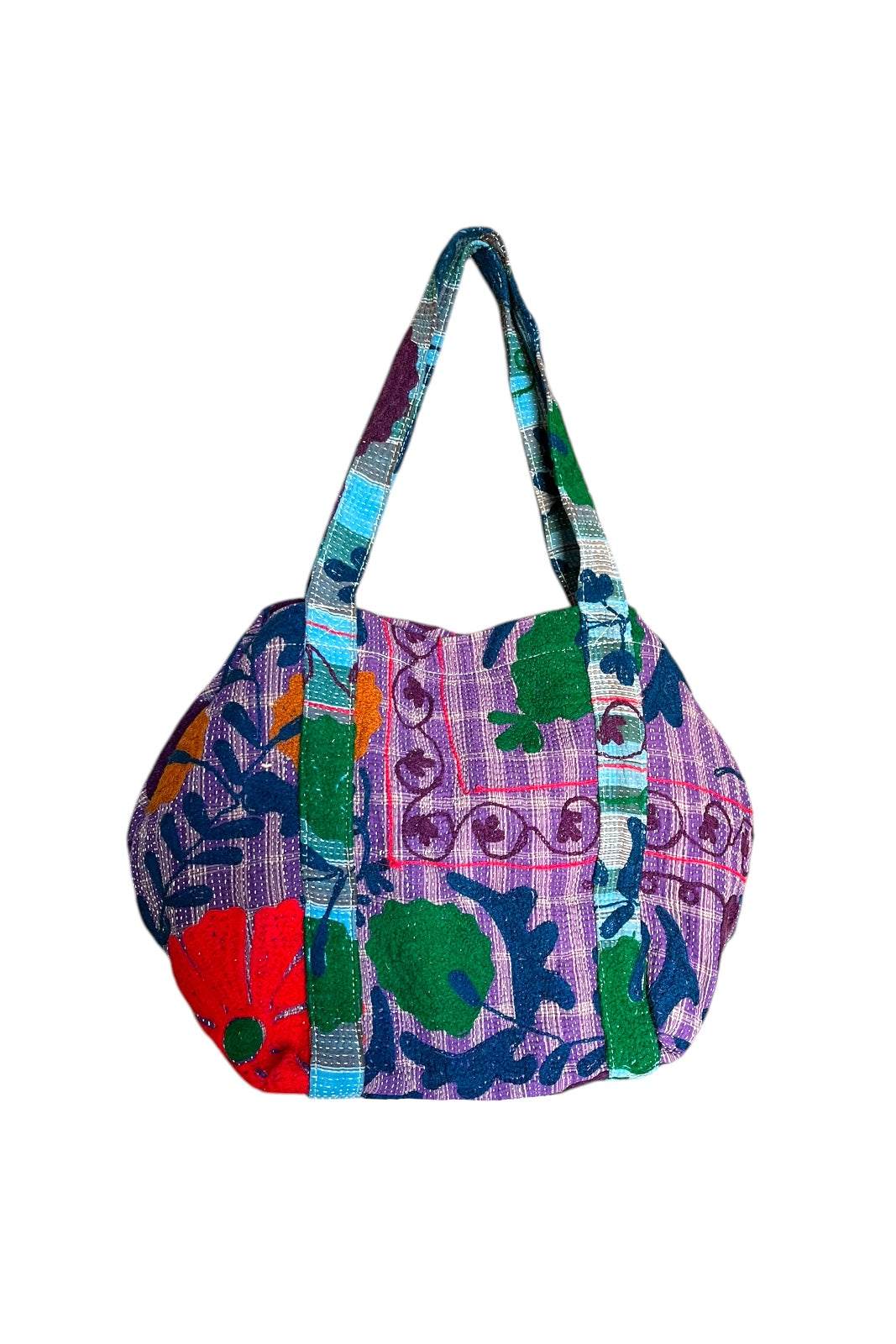 Sac cabas brodé VIOLET