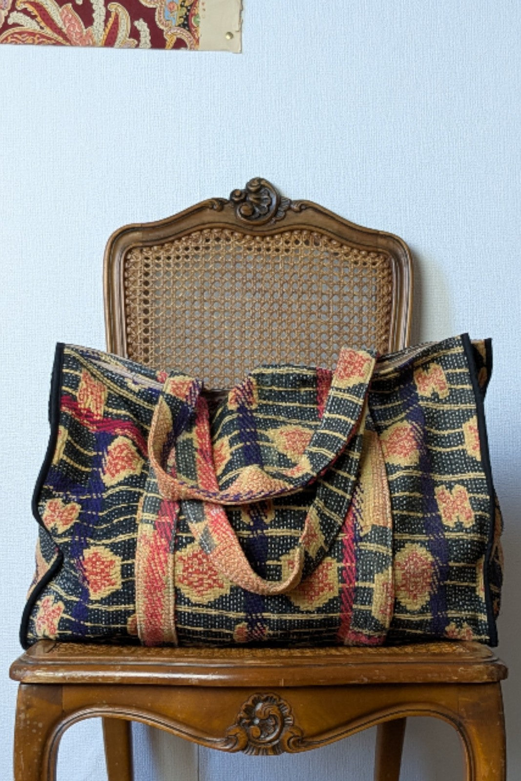 Sac Market Bengale SEVENTIES ROUGE