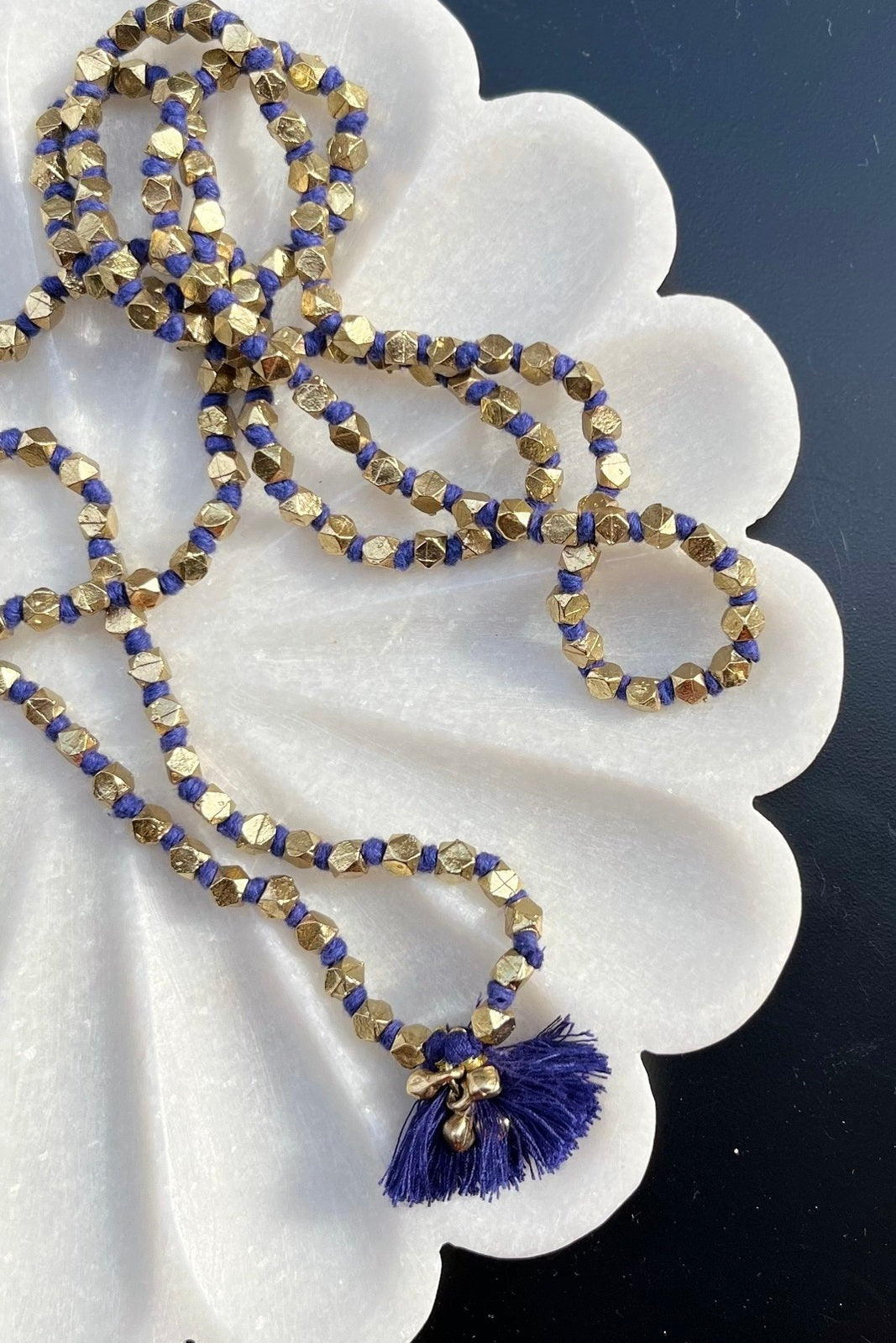 Sautoir Shanti ROYAL BLUE