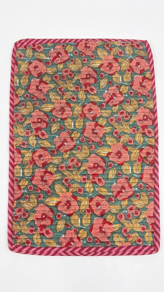 set de table coton matelasse coton indien