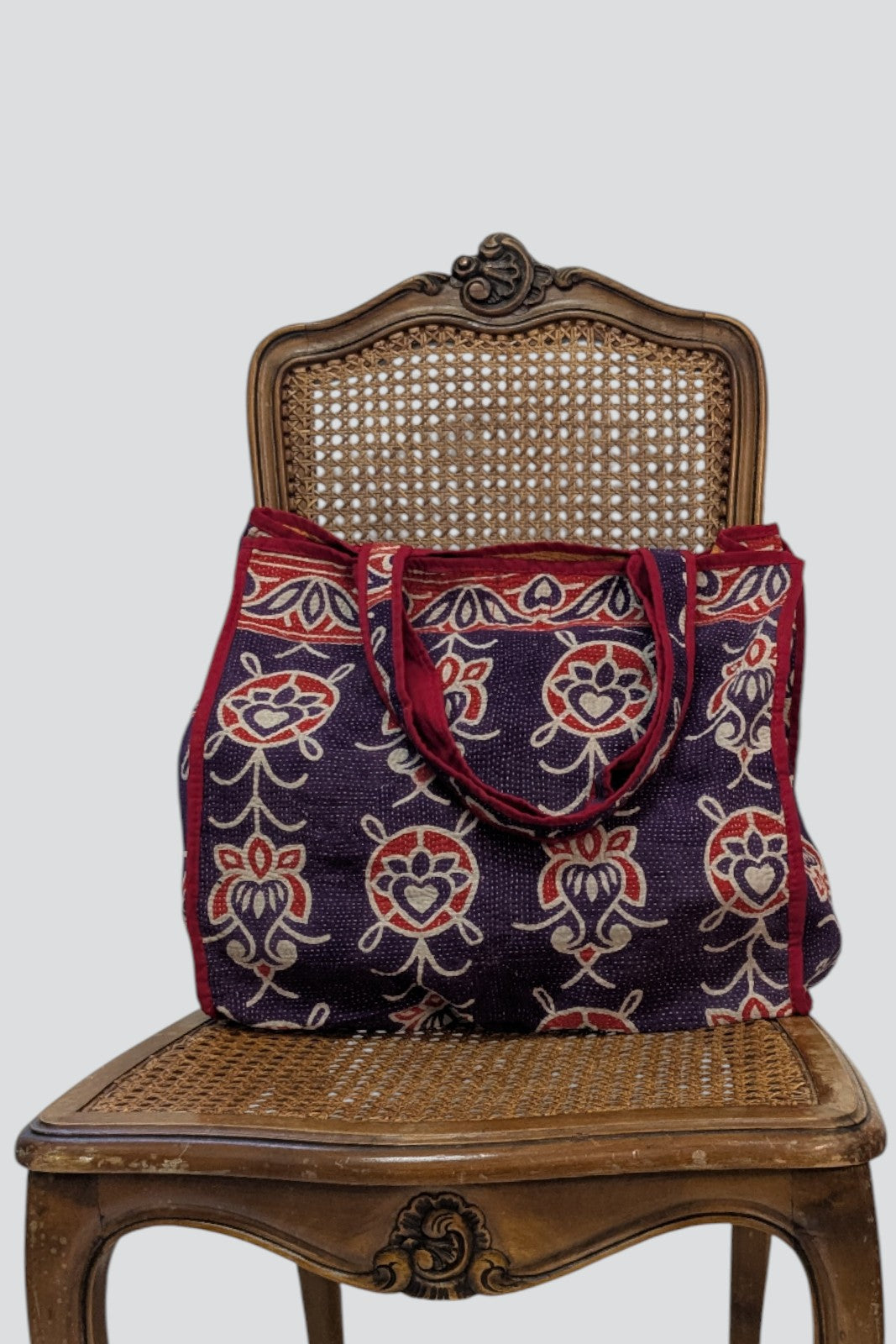 Shopping bag Kantha KALAMBARI