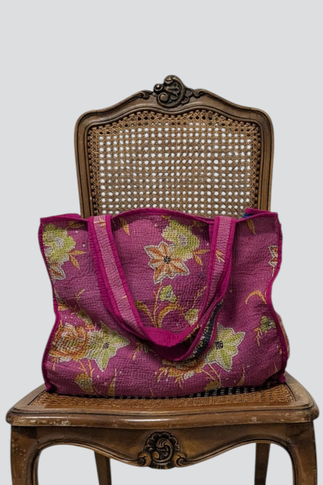 Shopping bag Kantha PHOOL