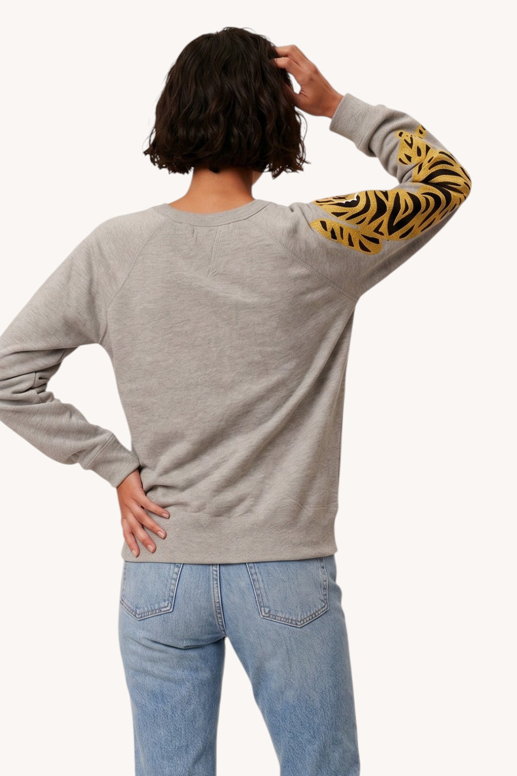 Sweat Tigre brodé