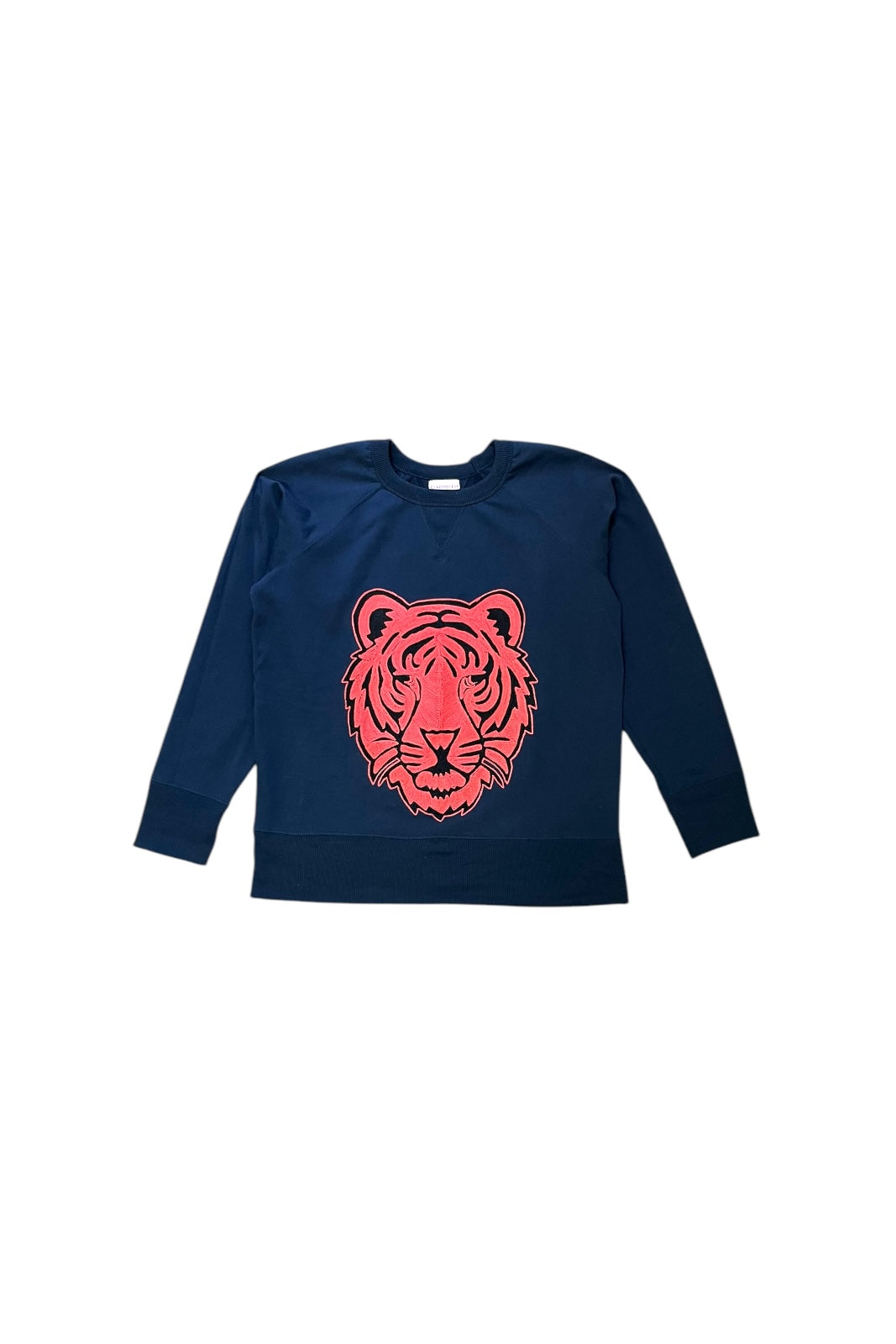 sweat tigre brode coton