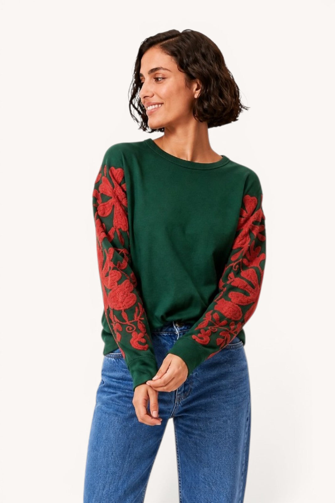sweater phool coton