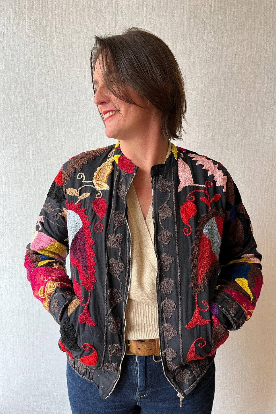 Teddy Suzani NOIR ROUGE