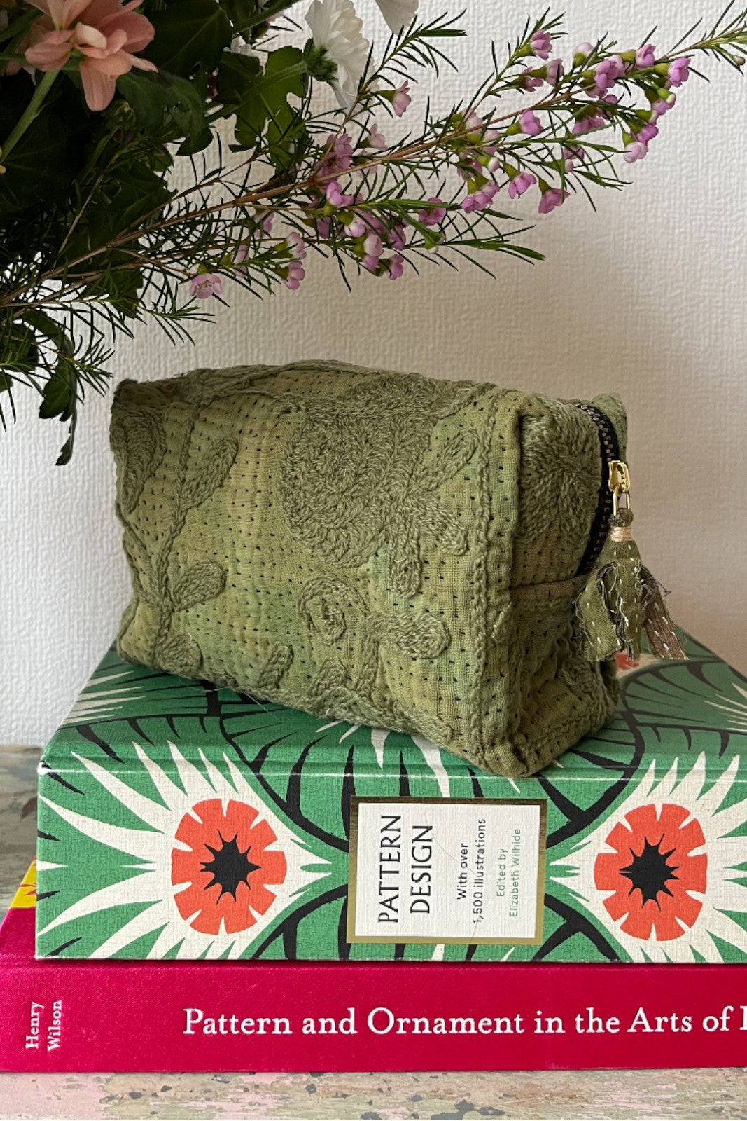 trousse maq kantha brode uni