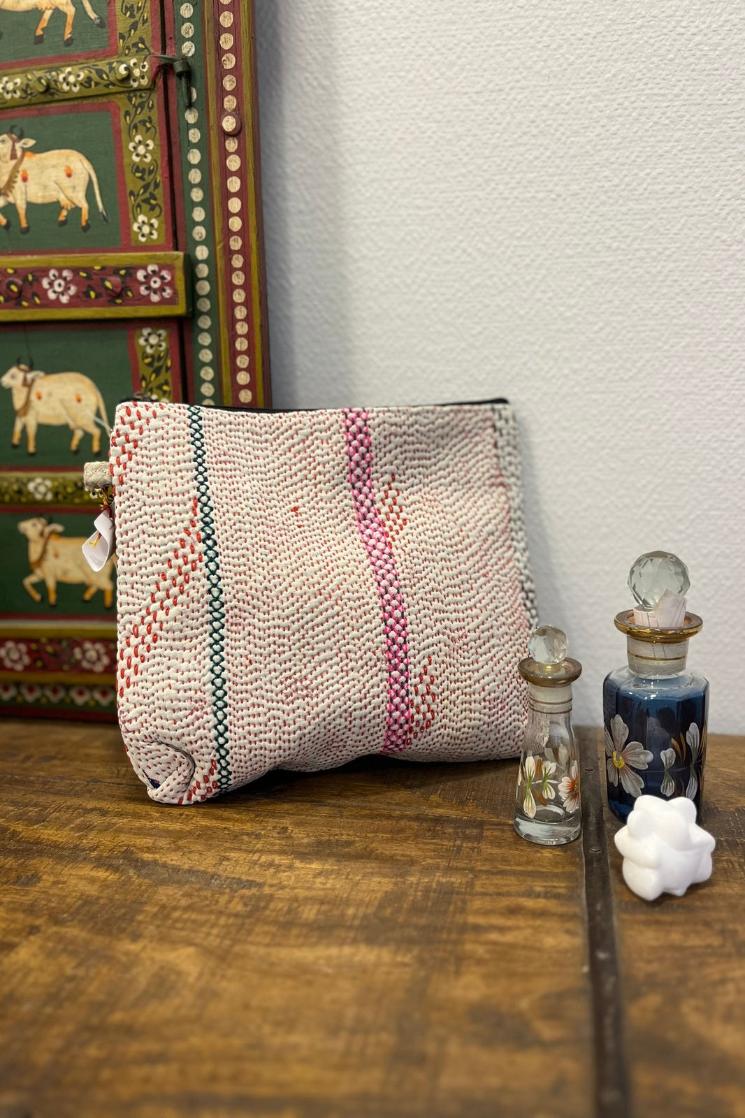 trousse toilette rect bengale kantha