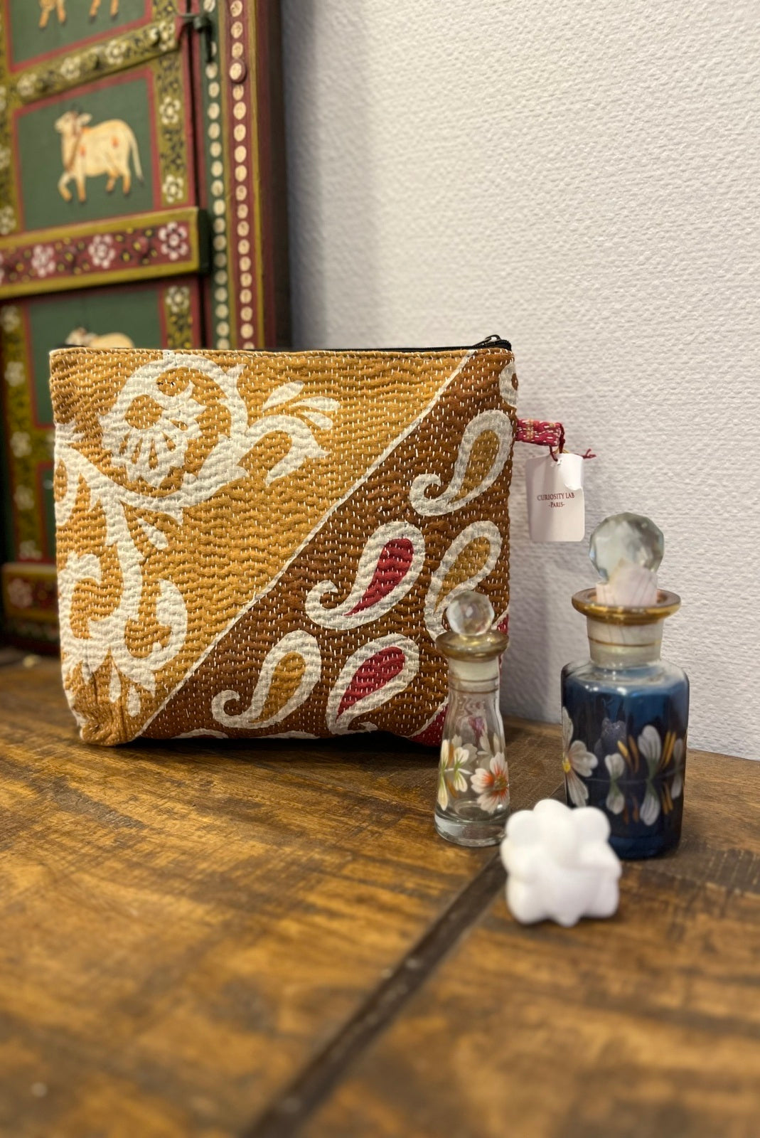 Trousse de toilette rectangulaire Bengale MARIGOLD