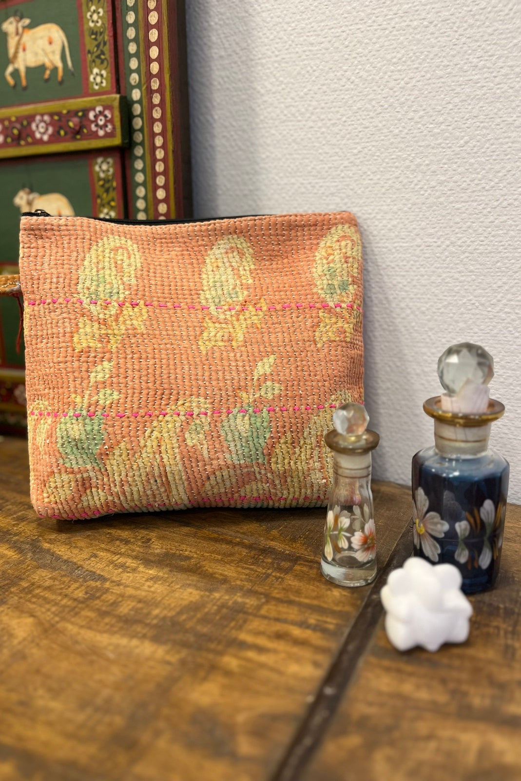 trousse toilette rect bengale kantha