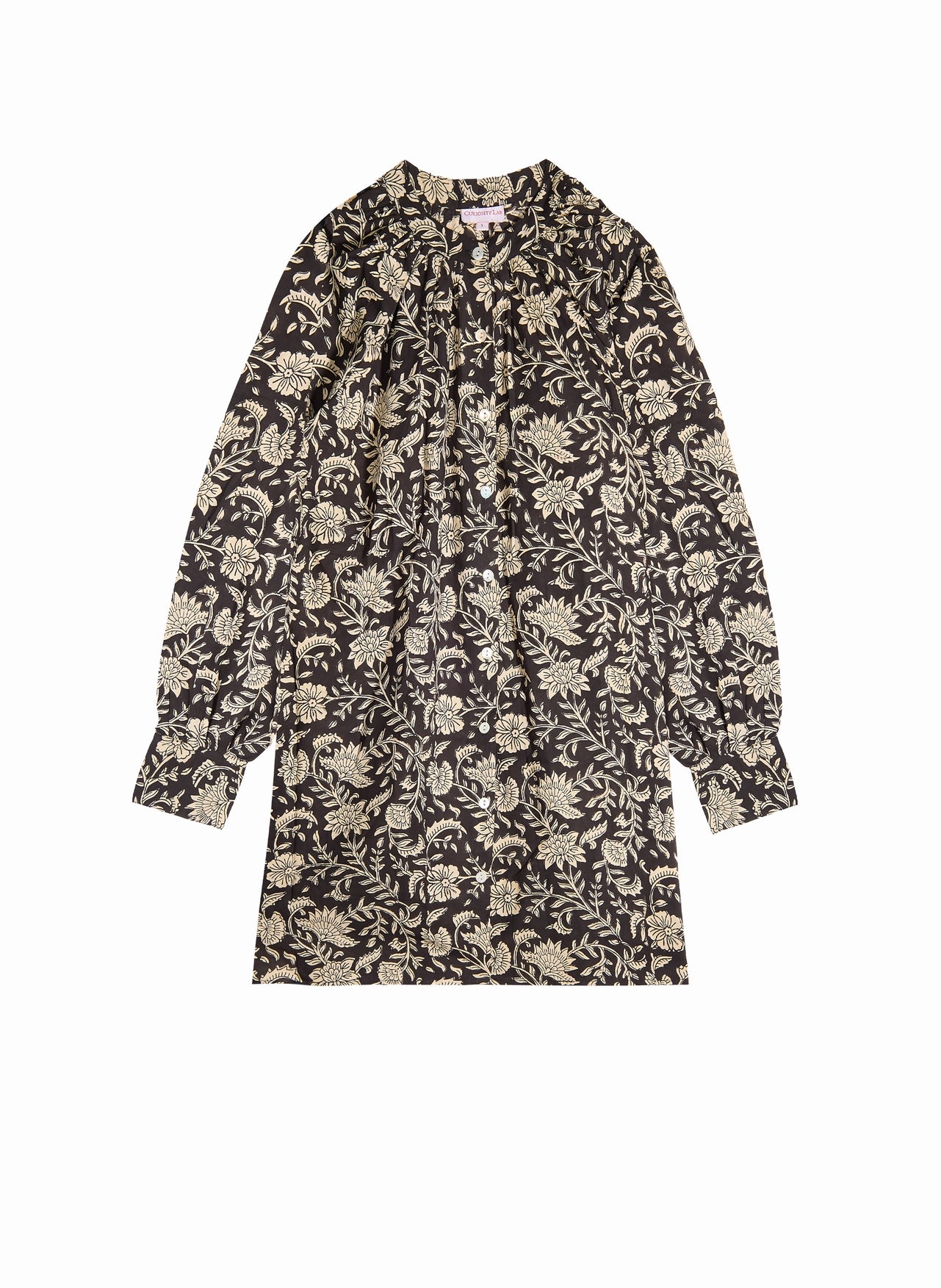 Tunique Samode PIVOINE CARBONE