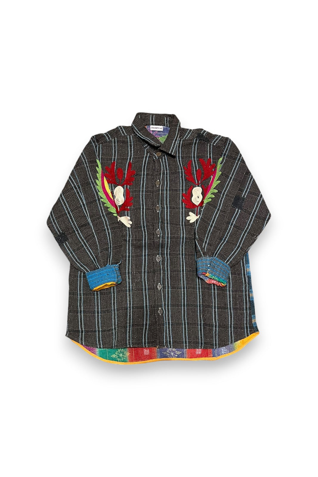Veste Baya Kantha Brodée FER