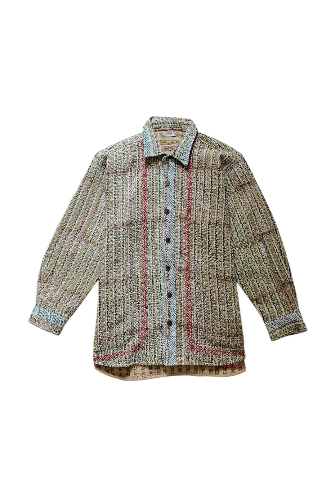 Veste Baya Kantha KAKI