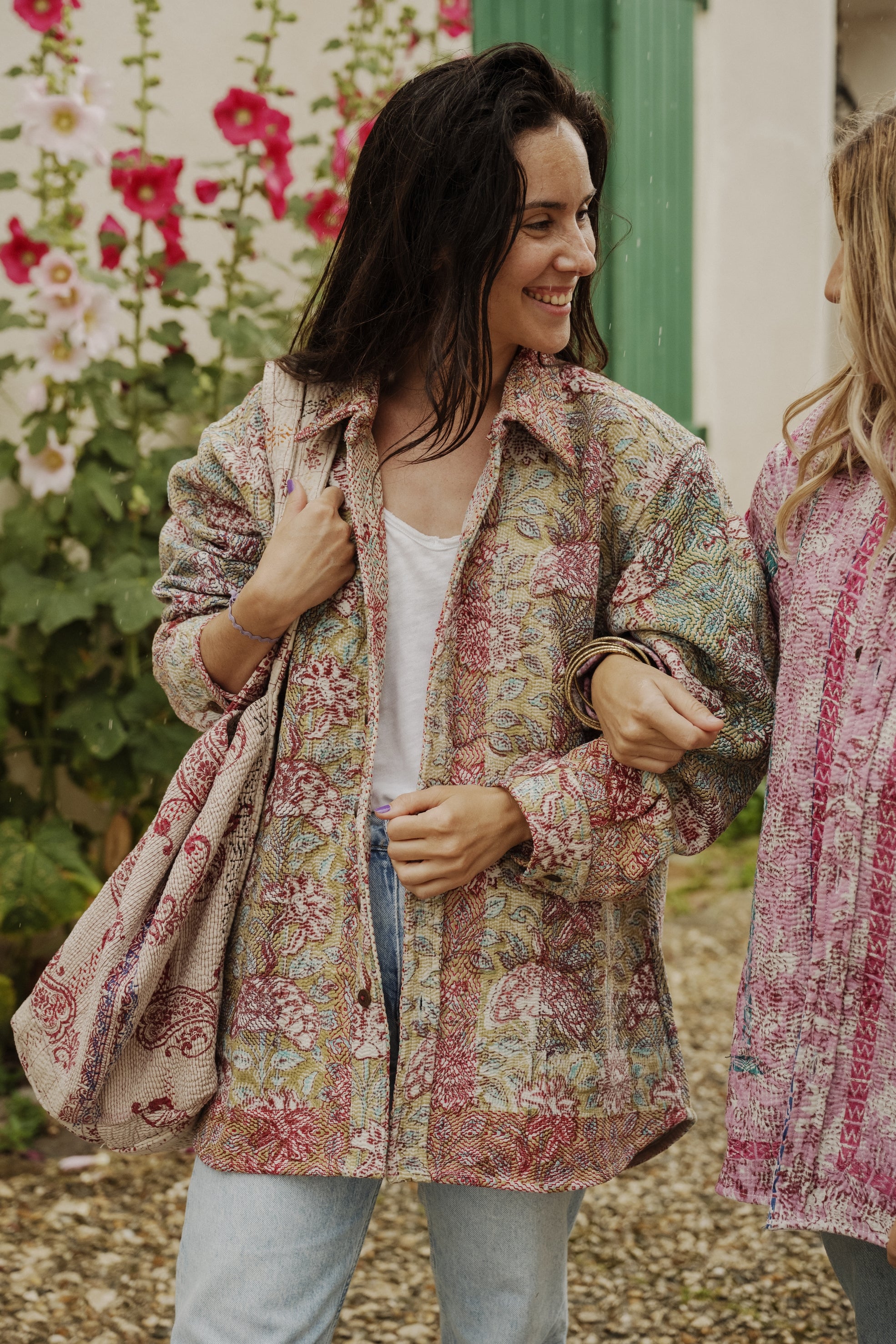 Veste Baya Kantha VERT