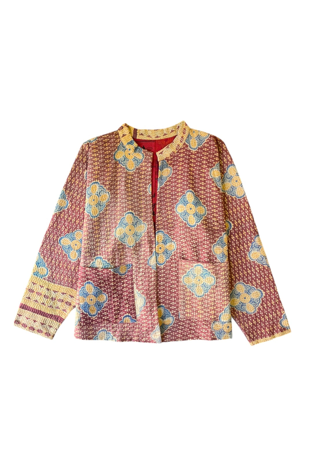 Veste Calcutta Kantha PASTEL