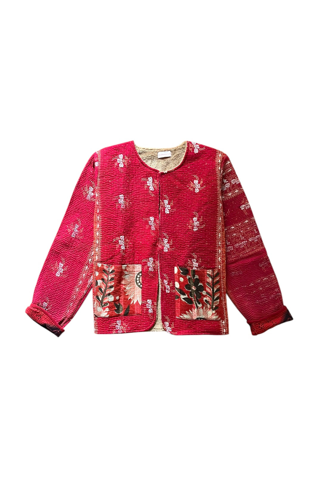Veste Kantha Doublée Baniyaan PHOOL