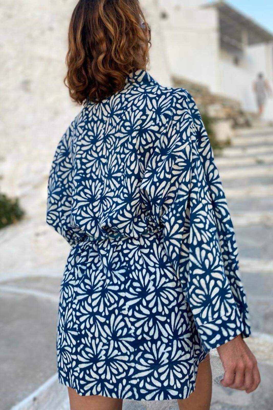 Kimono Jodhpur INDIGO