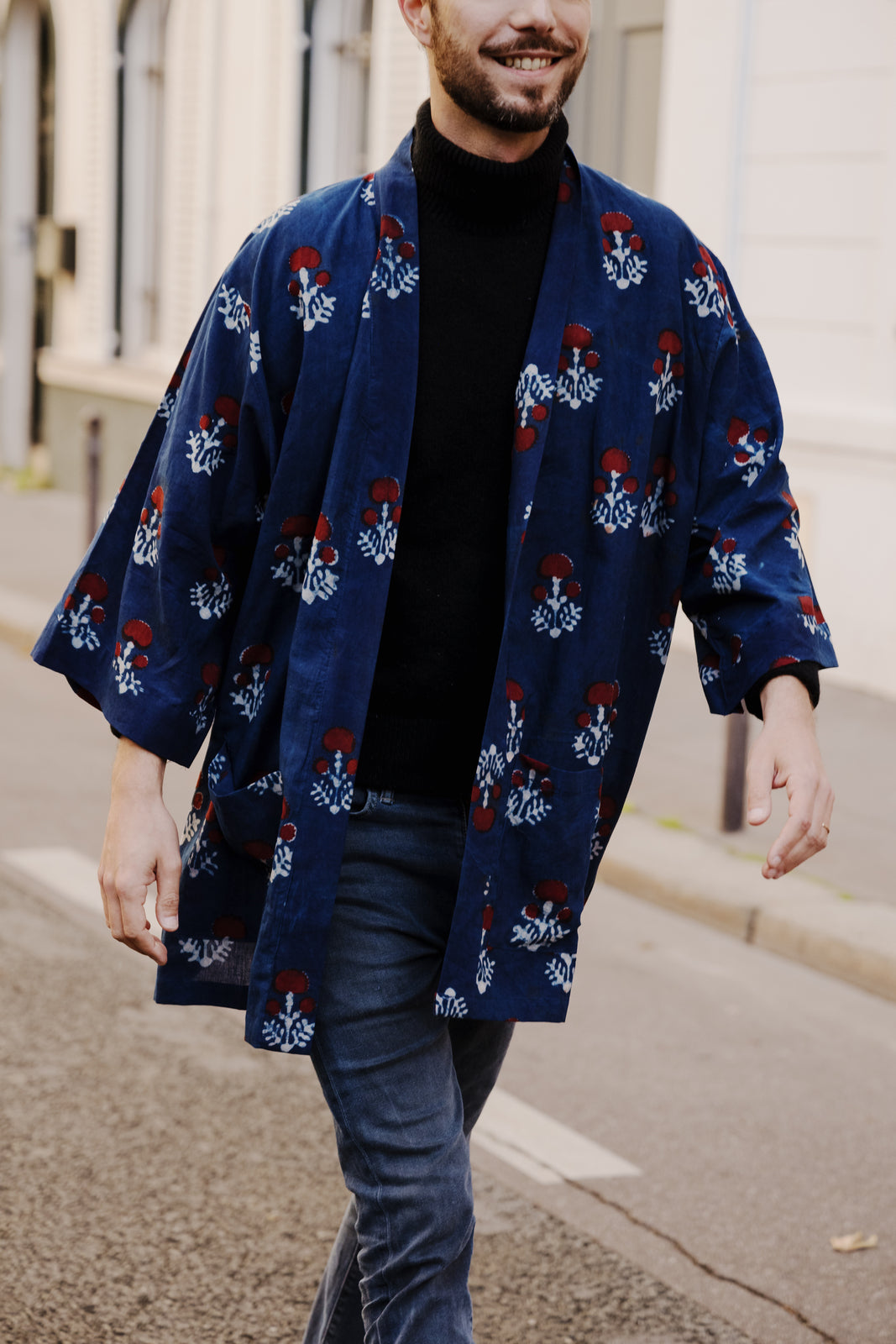Kimono Jodhpur PHOOL NAVY