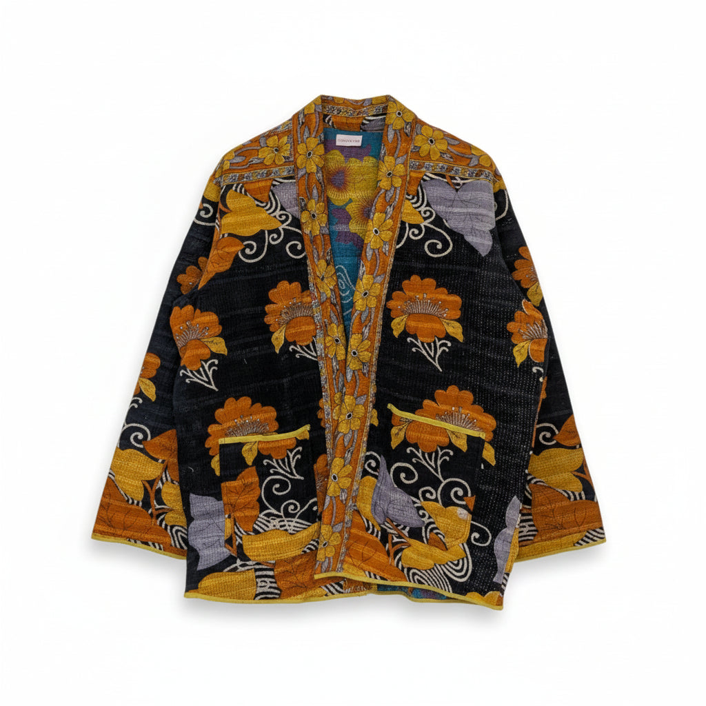 Veste Kimono Kantha MANDALA