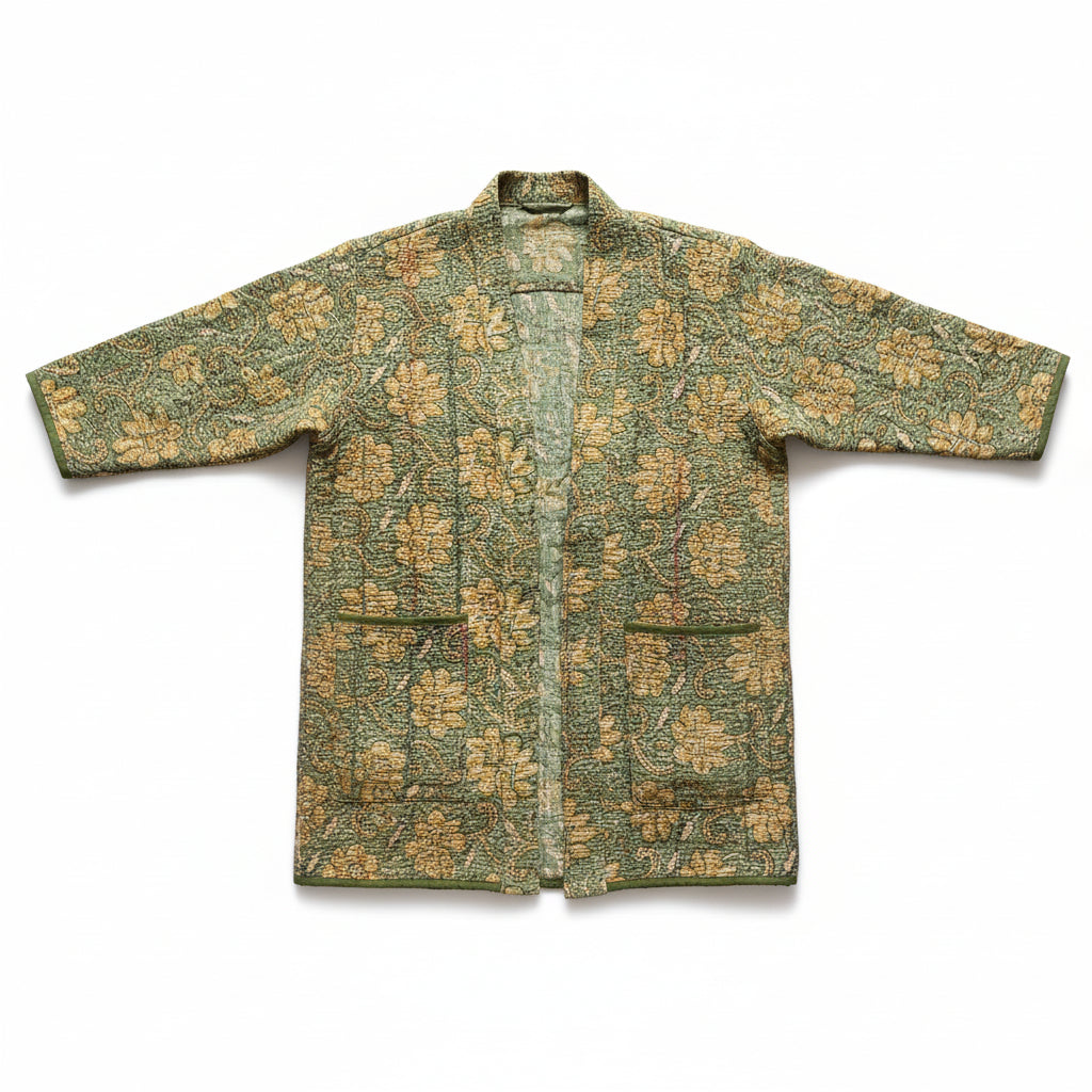 Veste Kimono Kantha PHOOL