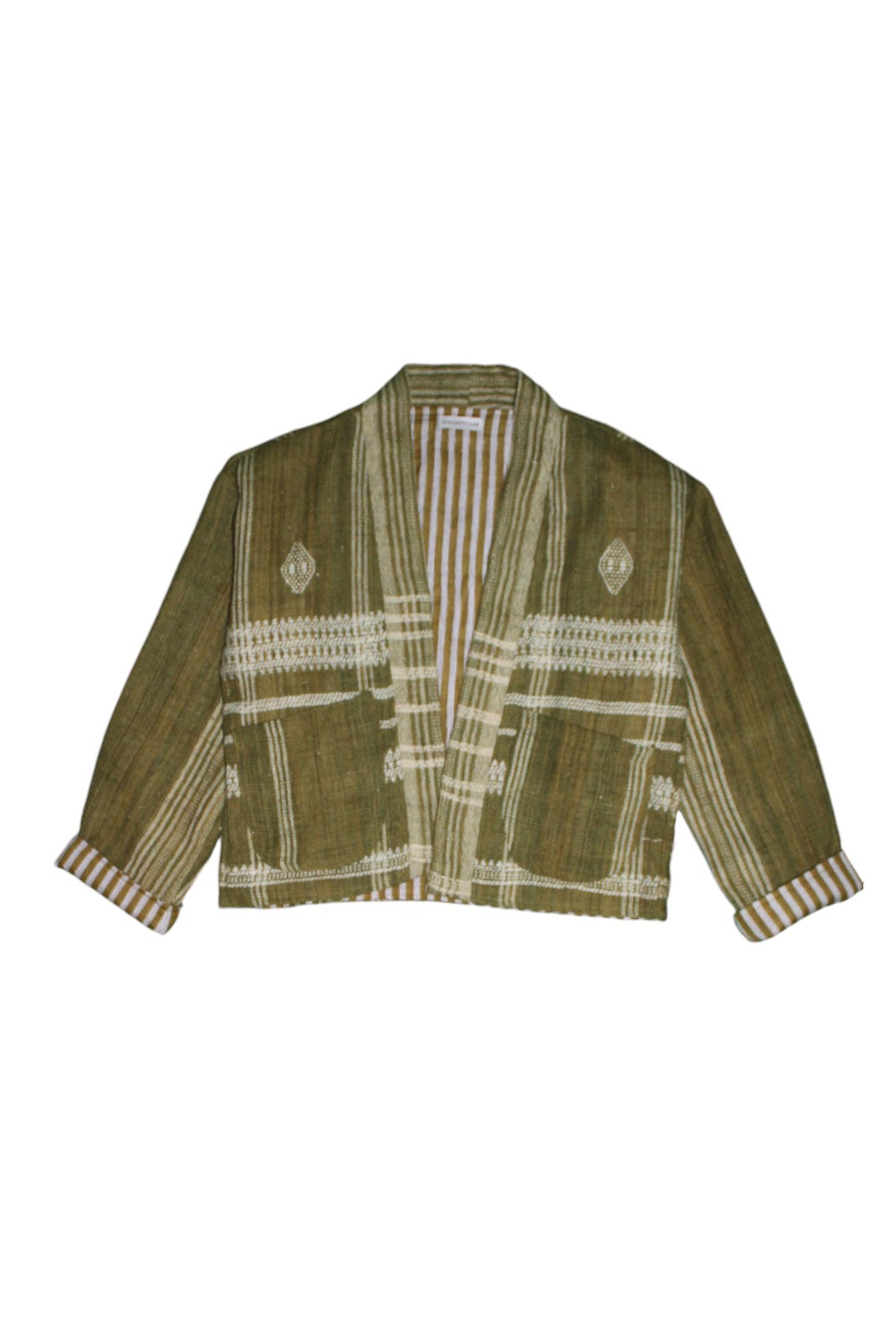 Veste Laine tone KAKI