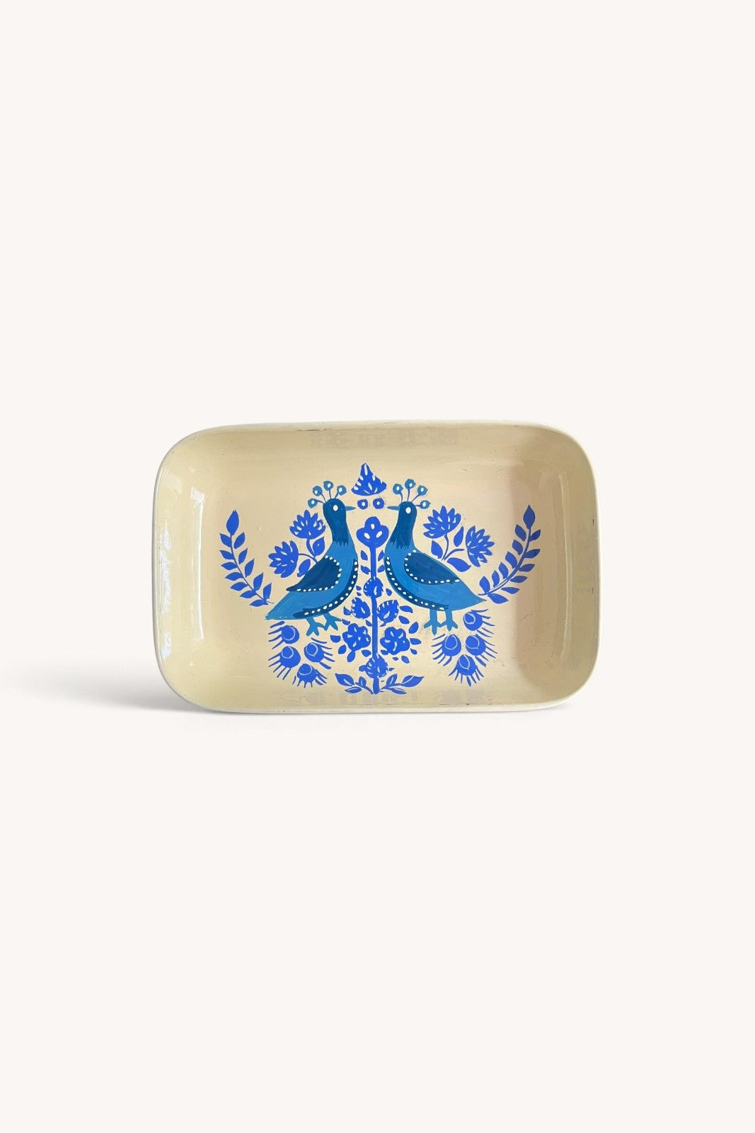 Vide-Poche Srinagar PEACOCK CREME