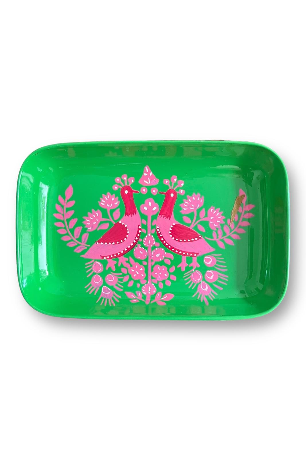 Vide-Poche Srinagar PEACOCK VERT