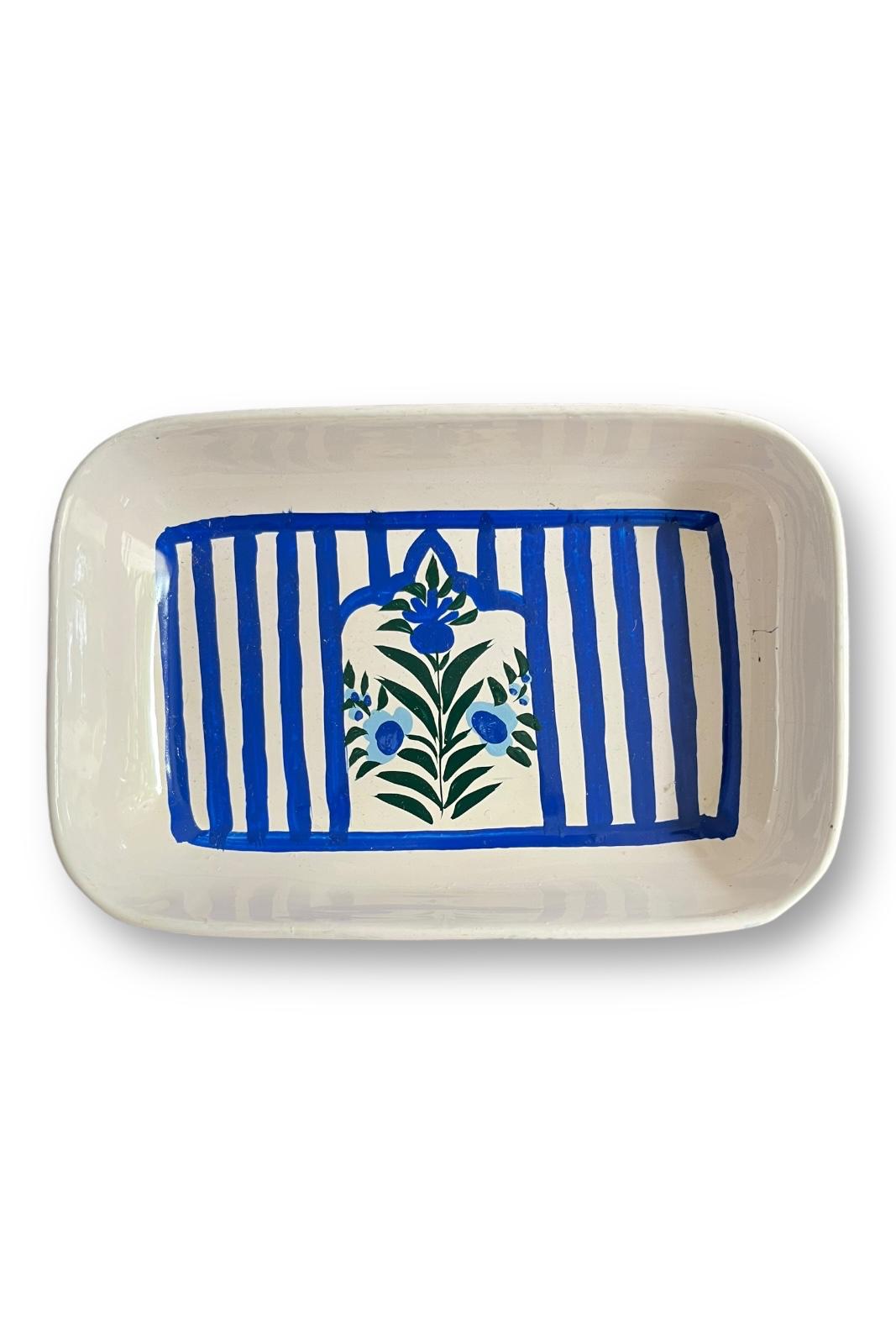 Vide-Poche Srinagar STRIPES BLEU