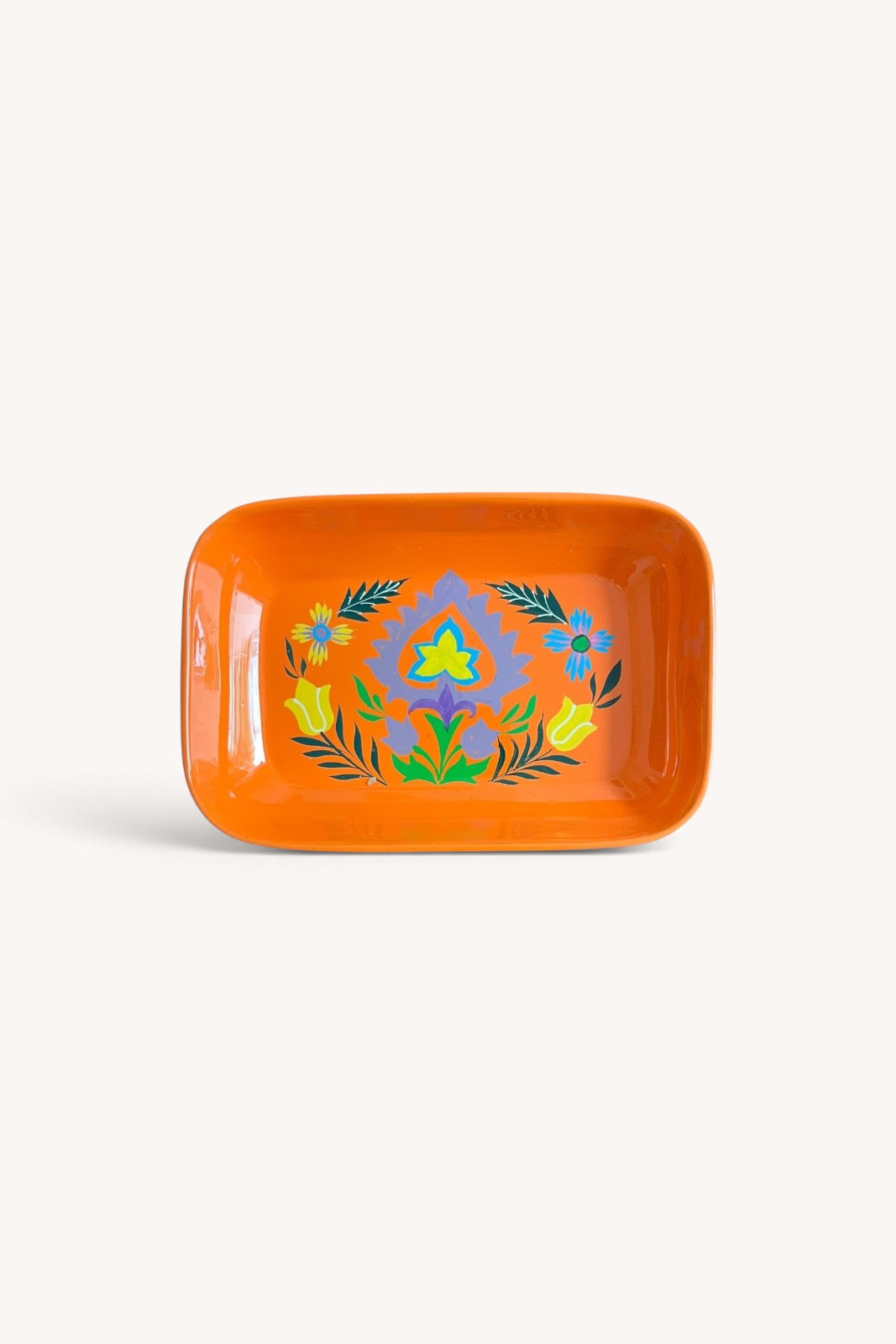 Vide-Poche Srinagar SUZANI ORANGE