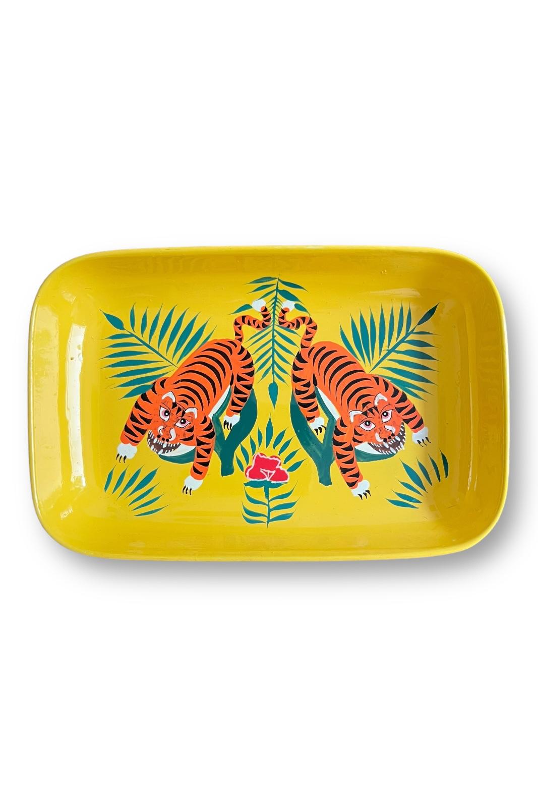 Vide-Poche Srinagar TIGRE JAUNE