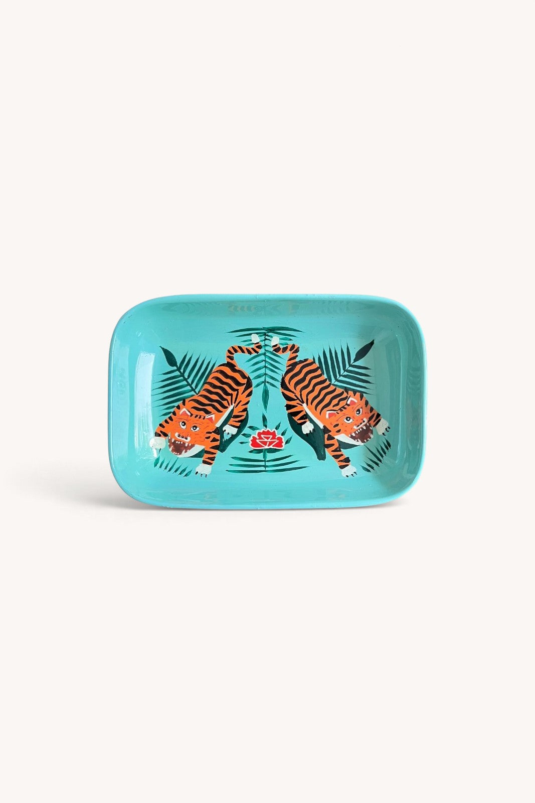 Vide-Poche Srinagar TIGRE TURQUOISE