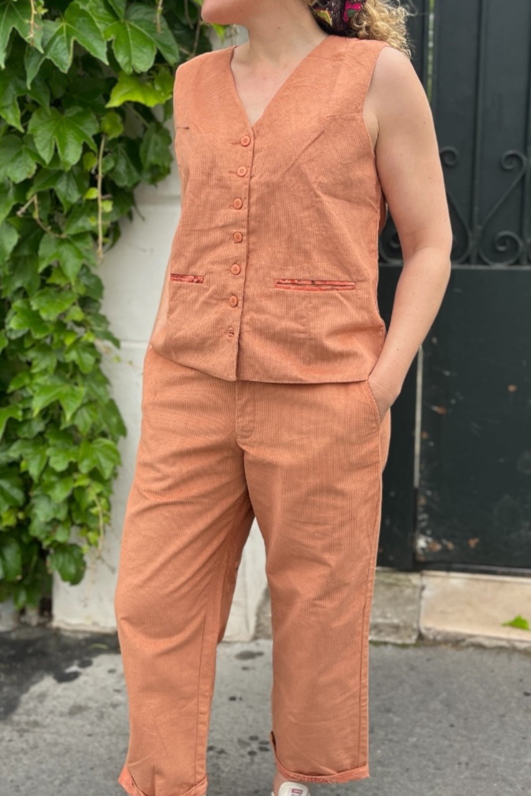 Gilet Koradaroy ABRICOT