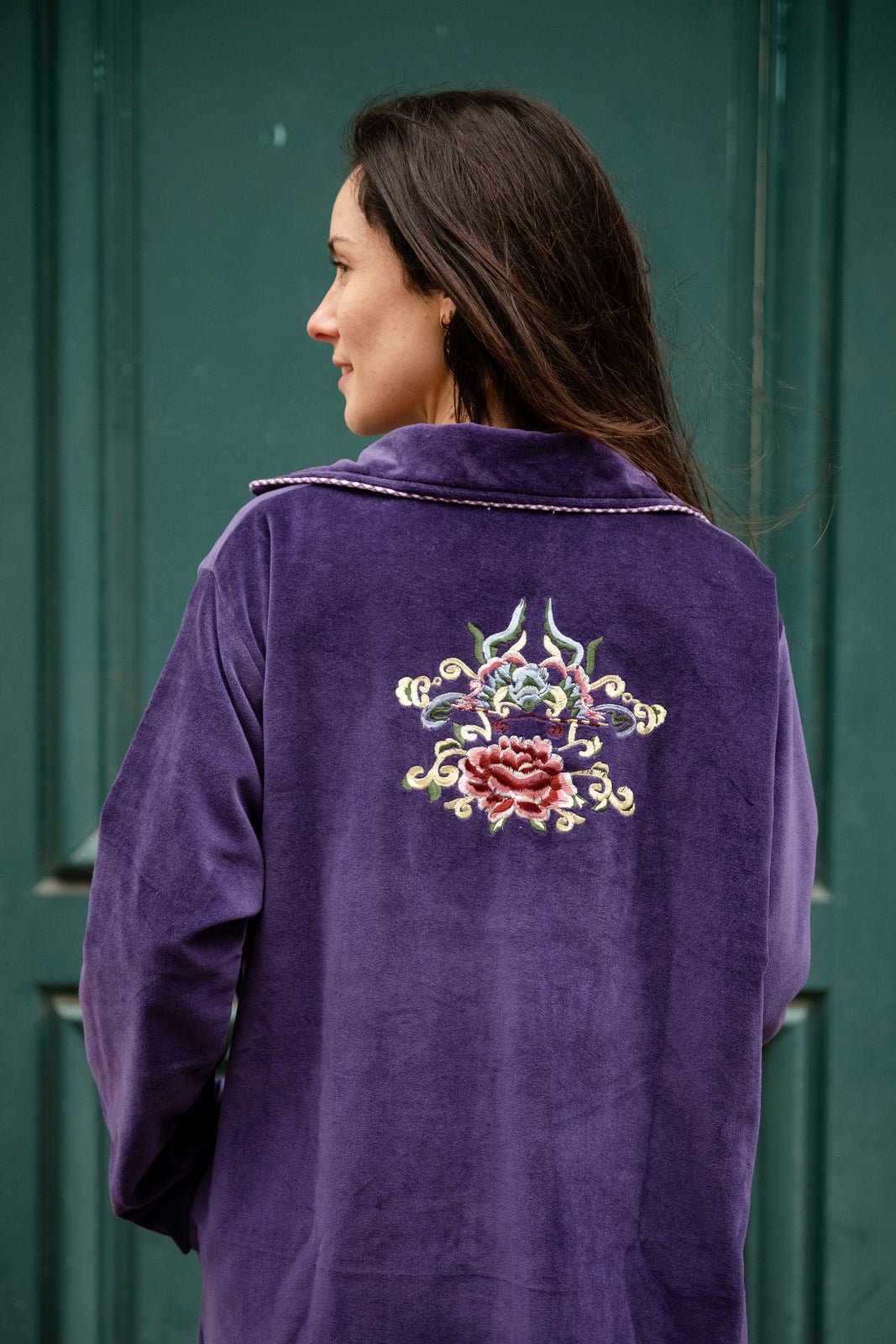 Manteau velours Makhamalee