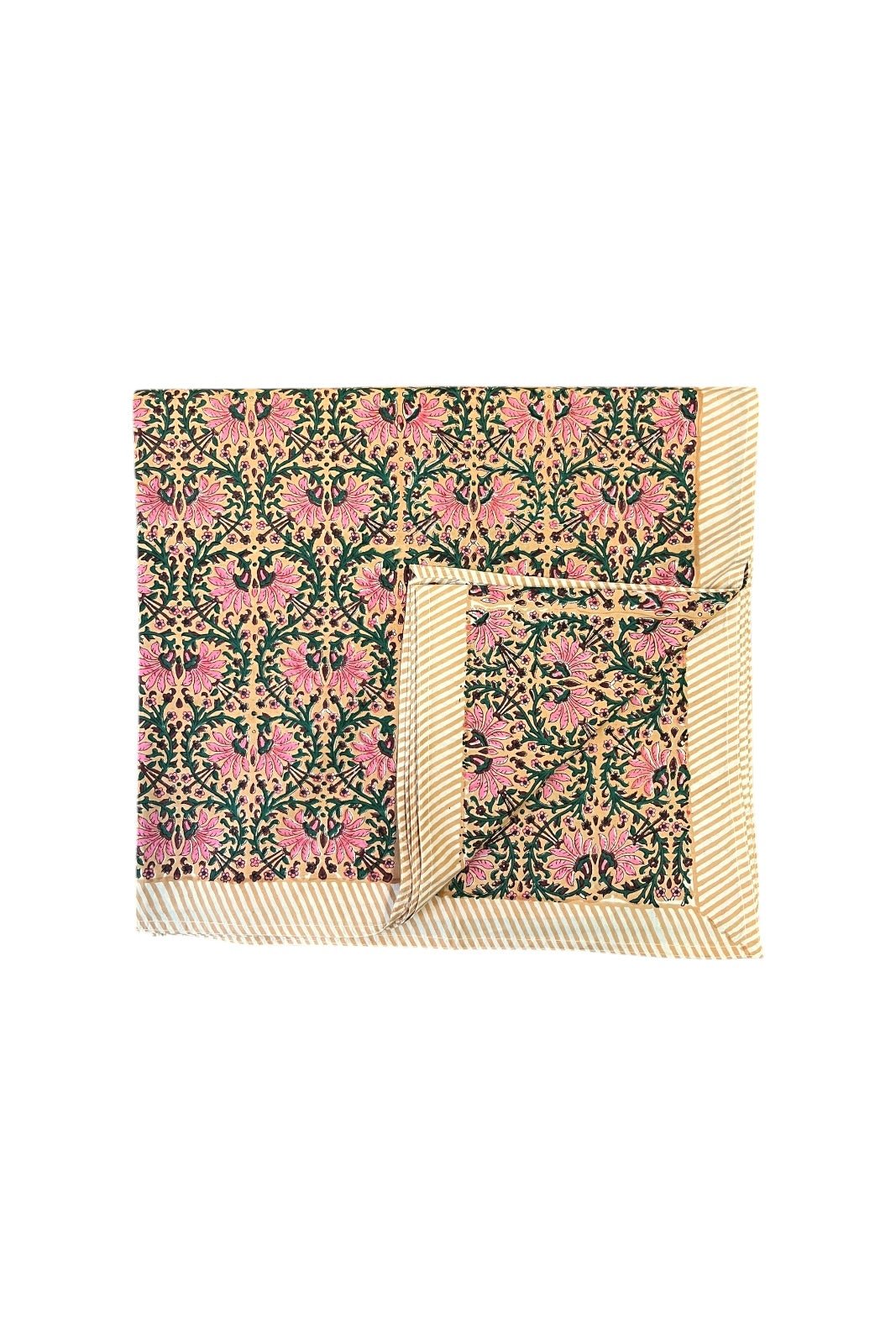 Nappe Khanaa FLORAL JAUNE