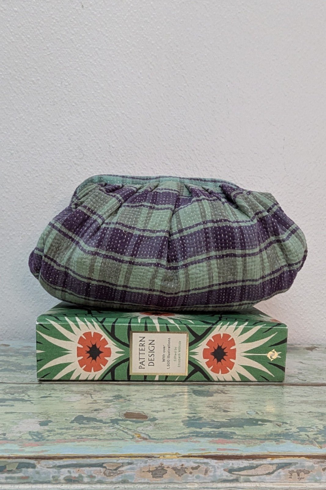 Pochette clip Kantha TAKDAH