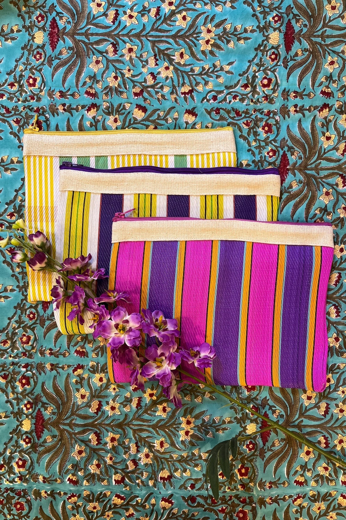 Pochette stripes - Curiosity Lab