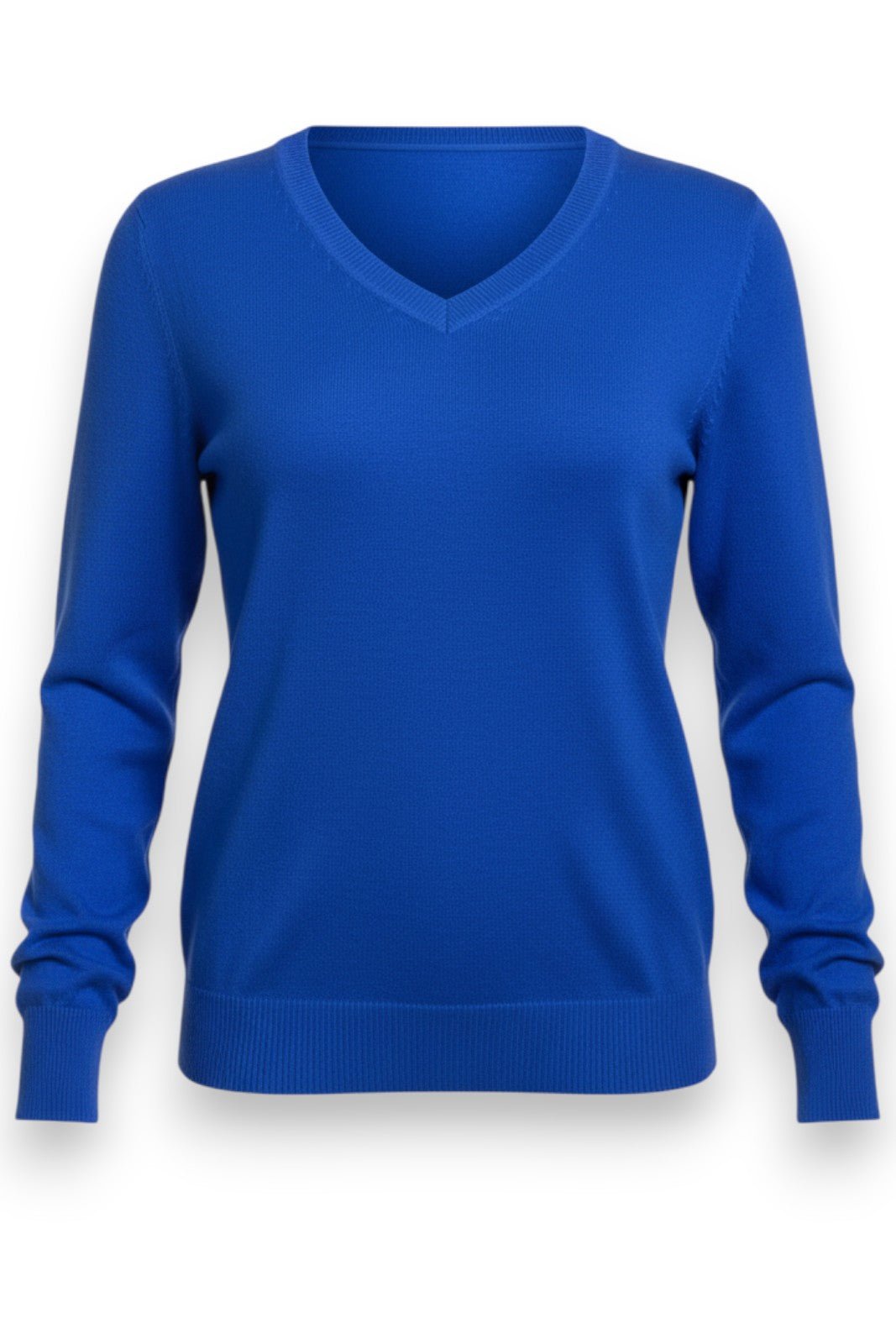 Pull laine cachemire BLEU