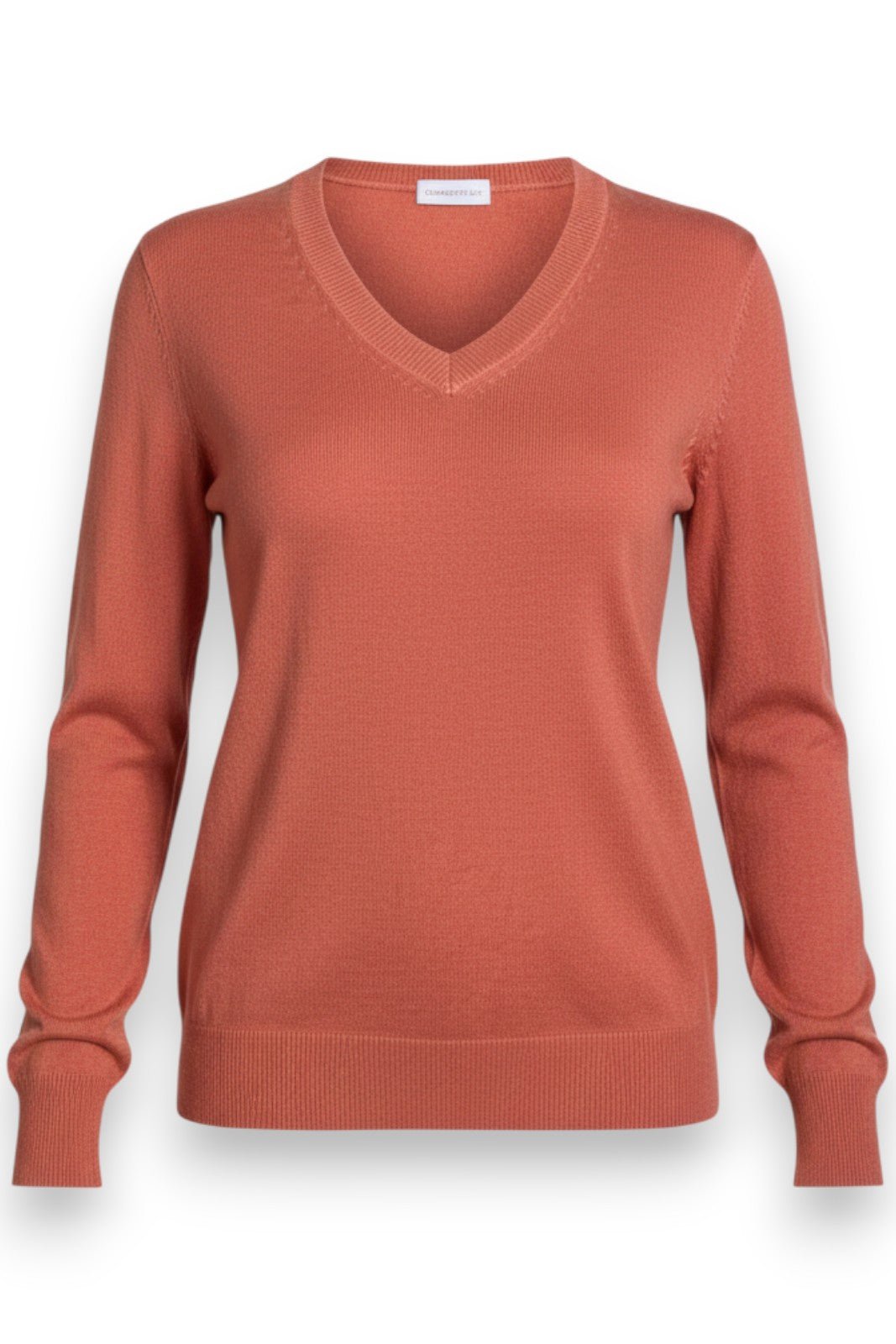 Pull laine cachemire ORANGE