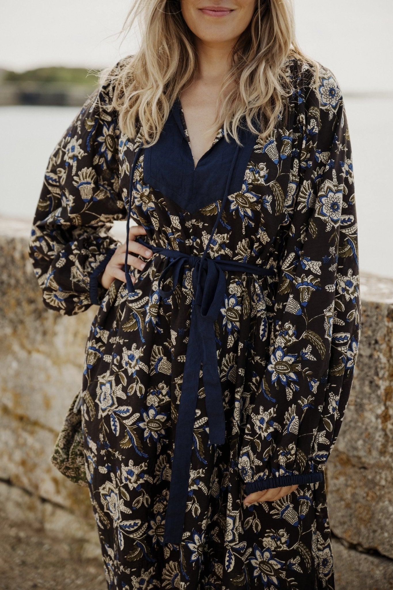 Robe Ruchika HIBISCUS KAKI