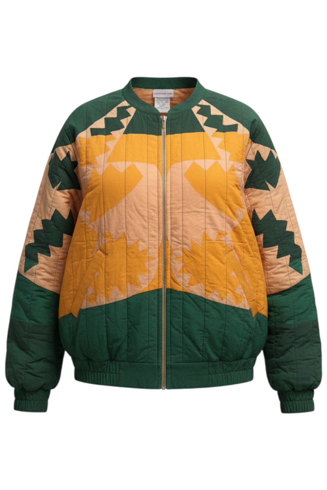 Teddy Patchwork Appliqué VERT