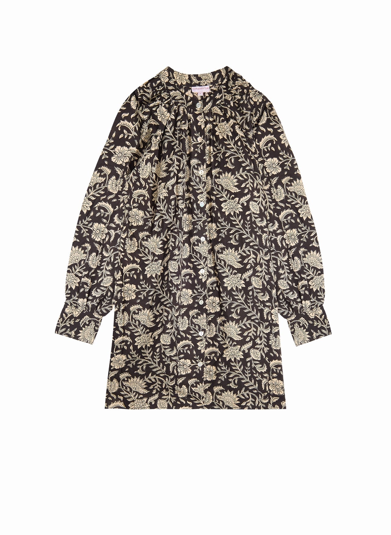 Tunique Samode PIVOINE CARBONE