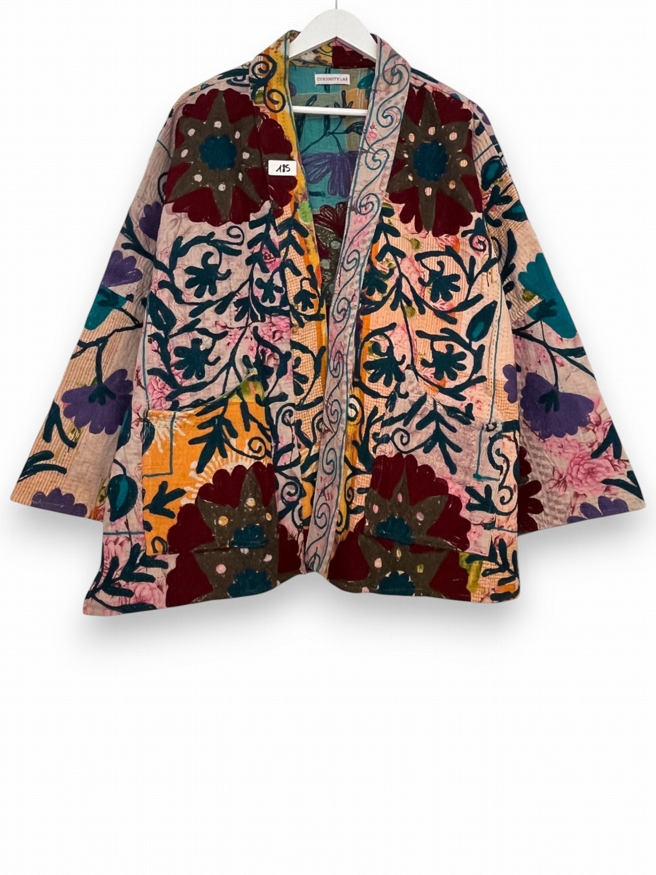 Veste Bengal Kantha brodé UNJHA