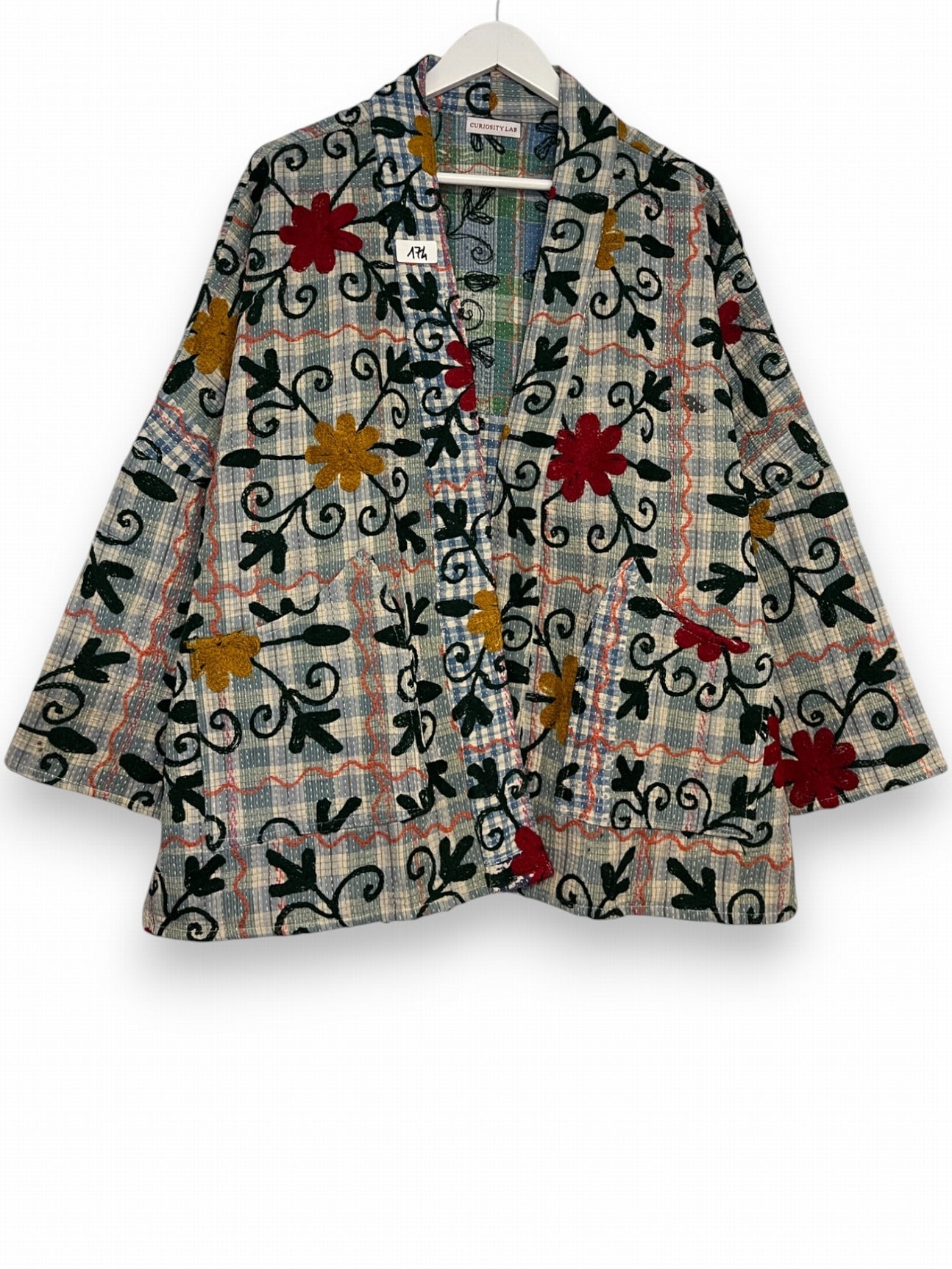Veste Bengal Kantha brodé BHABHAR
