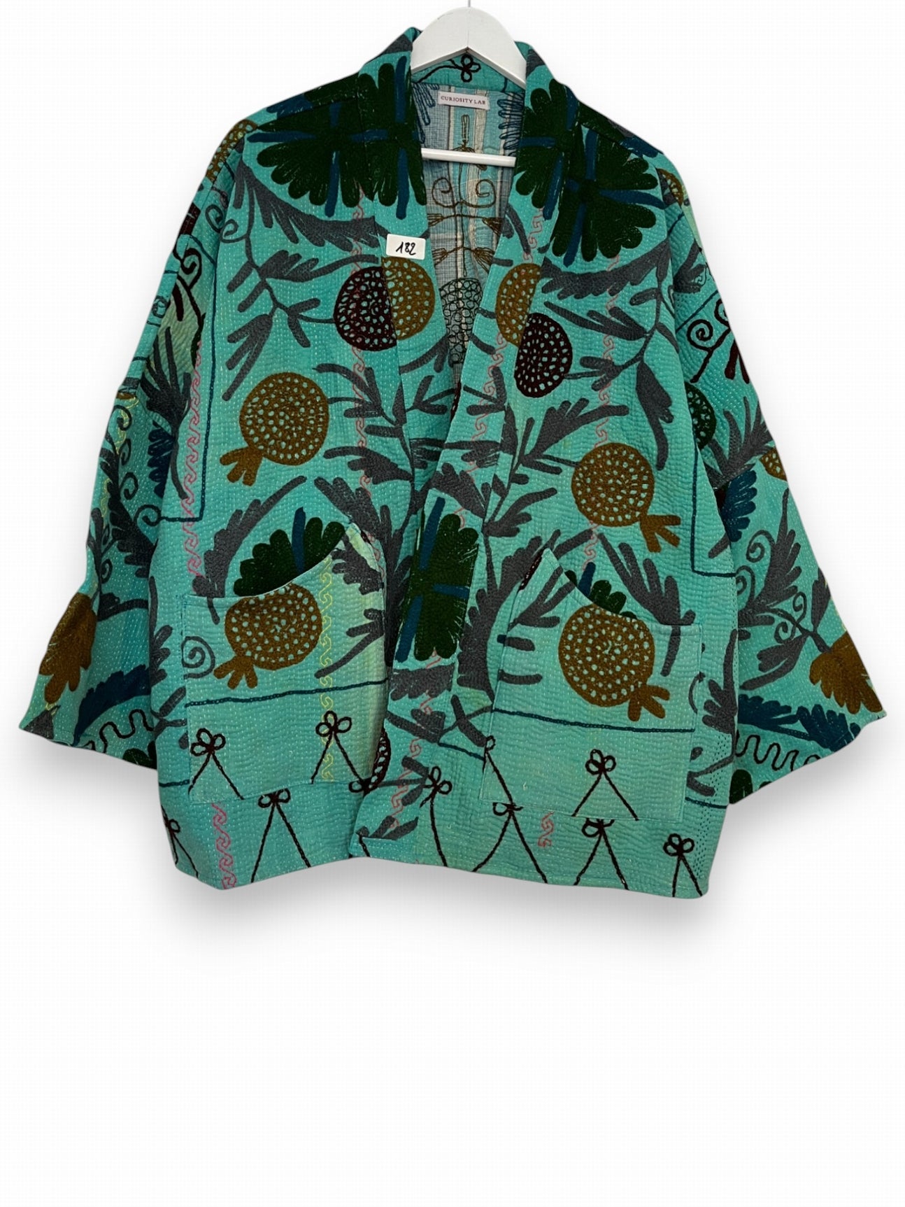 Veste Bengal Kantha brodé SALUMBAR