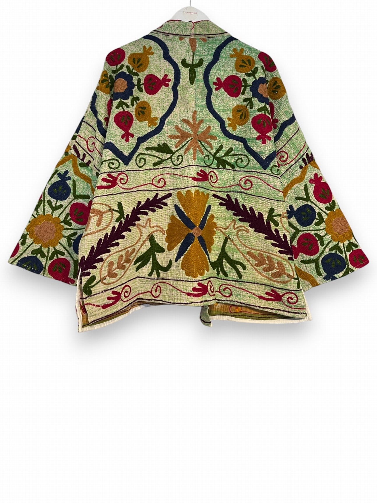 Veste Bengal Kantha brodé