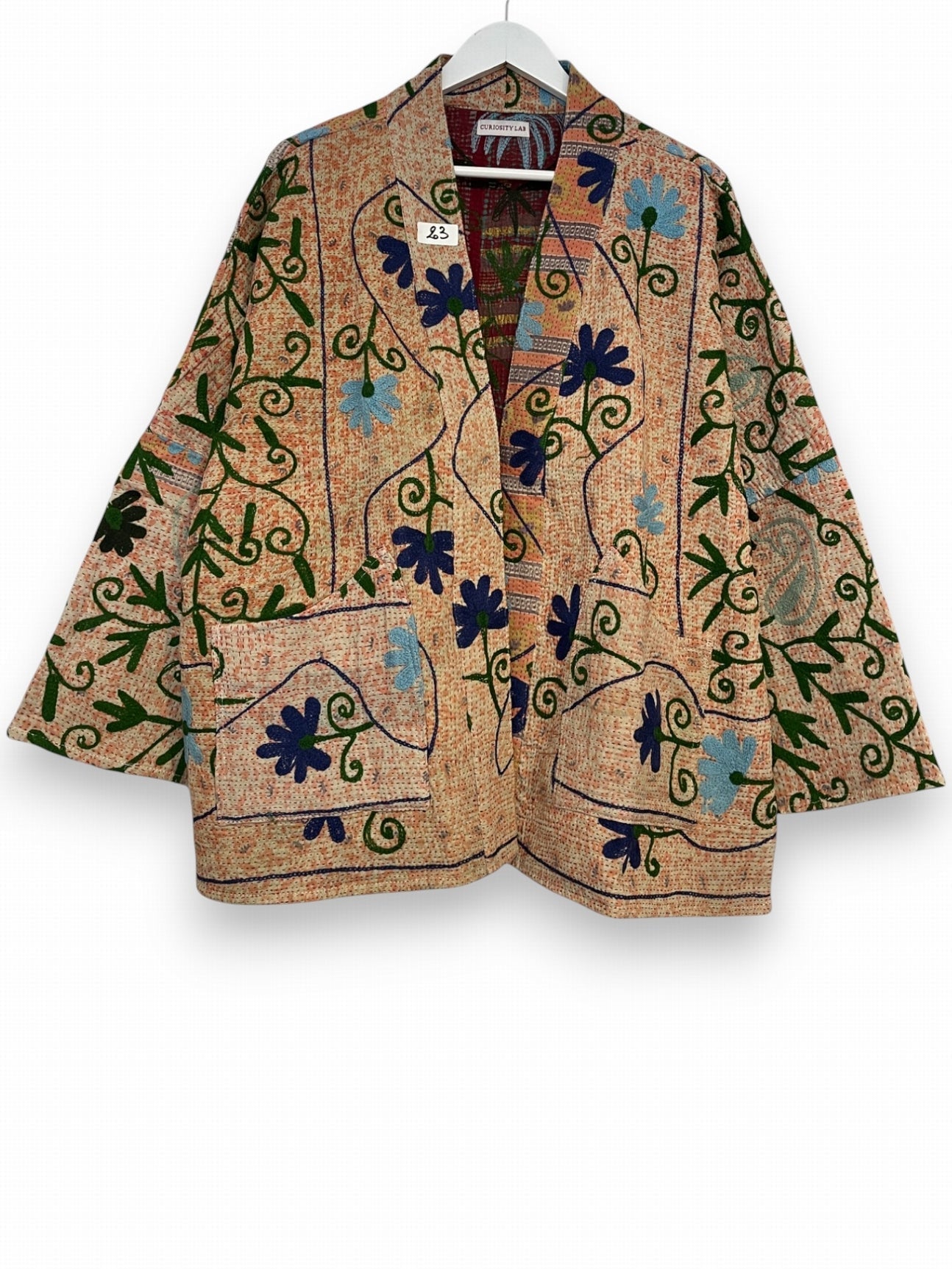 Veste Bengal Kantha brodé - Curiosity Lab