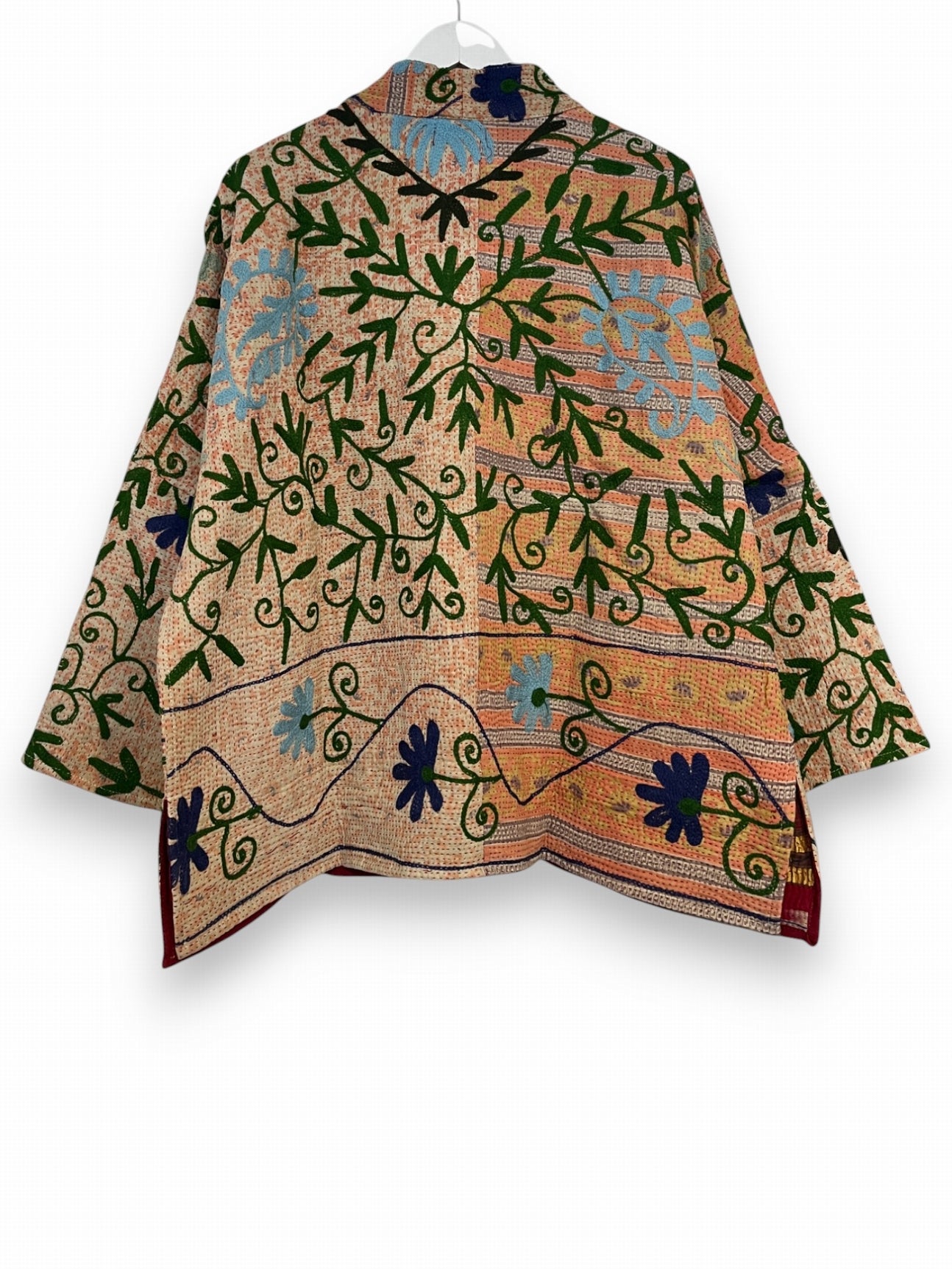 Veste Bengal Kantha brodé