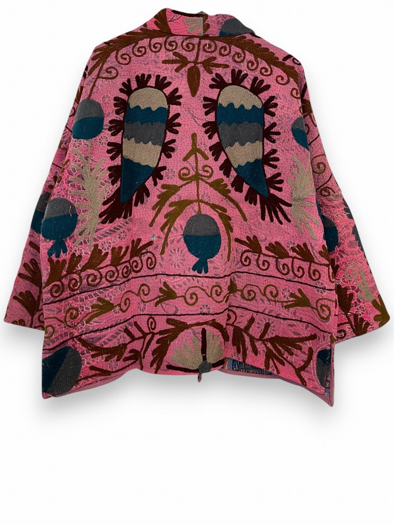 Veste Bengal Kantha brodé